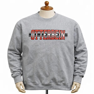 Otterbein University Cardinals Champion Crewneck Sweatshirt Men's XL - Gray